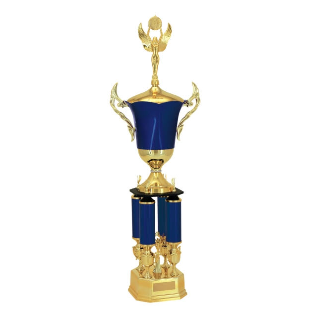Imagem de TROFÉU GRANDE EM POLIMERO METALIZADO - 200572-AZRF