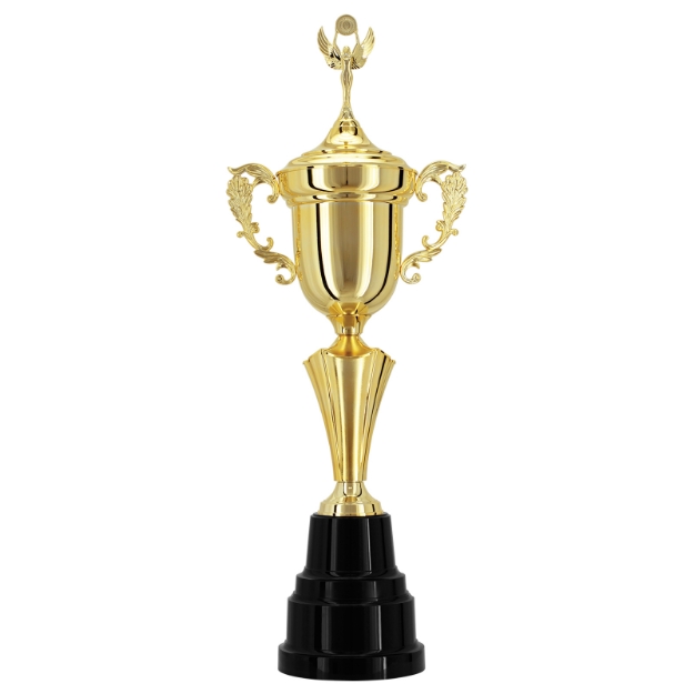 Imagem de TROFÉU GRANDE TAÇA EM POLÍMERO METALIZADO - 118 CM - 300461-DO
