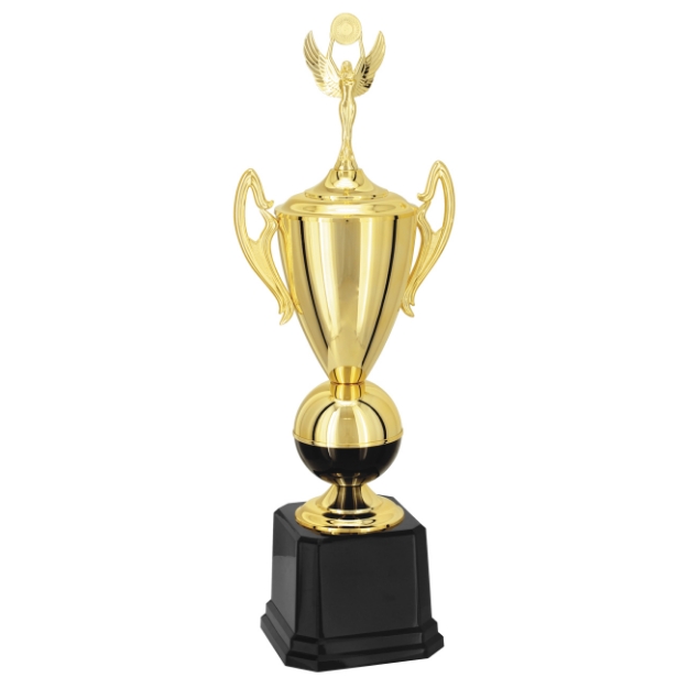 Imagem de TROFÉU GRANDE TAÇA EM POLÍMERO METALIZADO - 81 CM - 300541-DPT