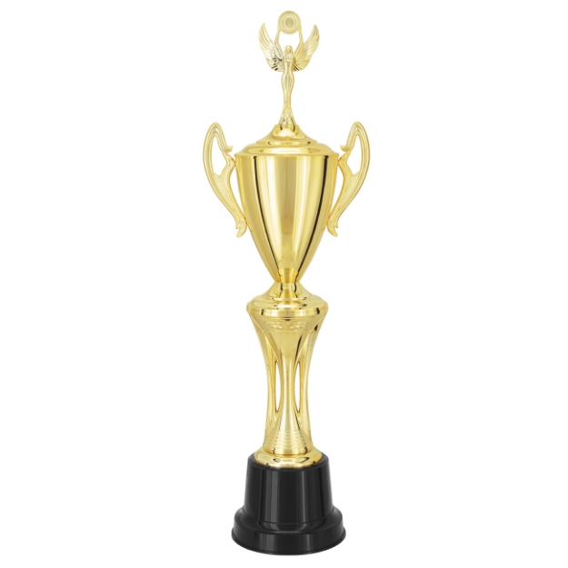 Imagem de TROFÉU MÉDIO TAÇA EM POLÍMERO METALIZADO - 94 CM - 300581-DO