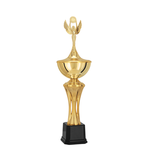 Imagem de TROFÉU TAÇA MÉDIO EM POLÍMERO METALIZADO - 64 CM - 402753-DO