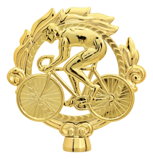 Imagem de ESTATUETA RAMO CICLISMO 3010-CI-DO - 13,50 CM