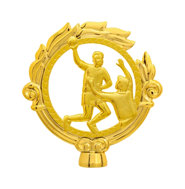 Imagem de ESTATUETA RAMO HANDEBOL 3010-HD-DO - 13,50 CM
