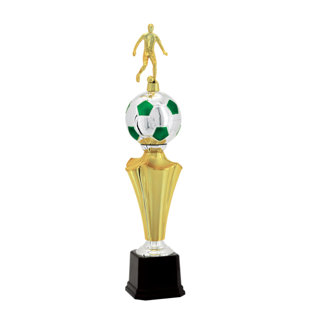 Imagem de TROFÉU MÉDIO PARA FUTEBOL EM POLÍMERO METALIZADO - 54 CM - 401173-PVR