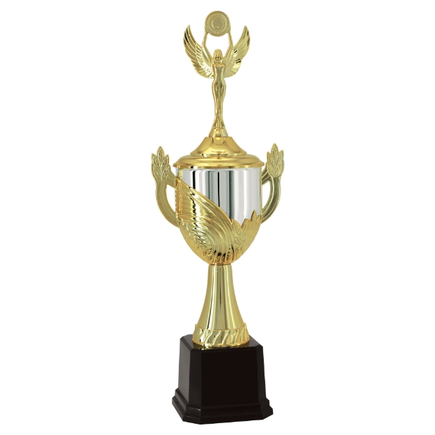 Imagem de TROFÉU MÉDIO TAÇA EM POLÍMERO METALIZADO - 64 CM - 401471-PD