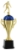 Imagem de TROFÉU MÉDIO TAÇA EM POLÍMERO METALIZADO - 55 CM - 401662-AZE