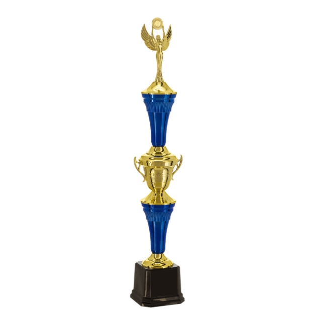 Imagem de TROFÉU MÉDIO TAÇA EM POLÍMERO METALIZADO - 73 CM - 401843-AZE