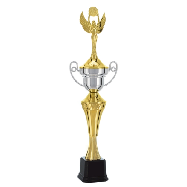 Imagem de TROFÉU MÉDIO TAÇA EM POLÍMERO METALIZADO - 54 CM - 401882-PD