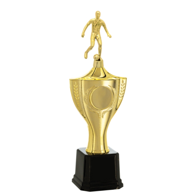 Imagem de TROFÉU MÉDIO TAÇA EM POLÍMERO METALIZADO - 39 CM - 401893-DO