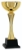 Imagem de TROFÉU MÉDIO TAÇA ABERTA EM POLÍMERO METALIZADO - 32 CM - 402305-DO