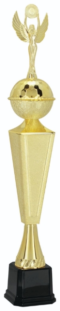 Imagem de TROFÉU MÉDIO EM POLÍMERO METALIZADO - 65 CM - 402413-DOT