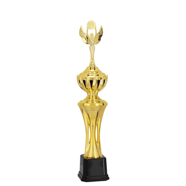 Imagem de TROFÉU MÉDIO EM POLÍMERO METALIZADO - 57 CM - 402433-DPT