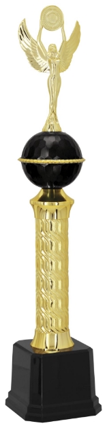 Imagem de TROFÉU MÉDIO EM POLÍMERO METALIZADO - 60 CM - 402451-PT