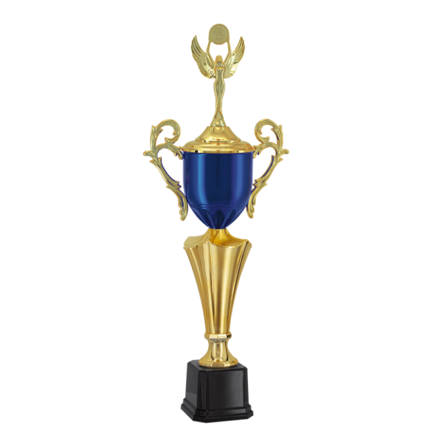 Imagem de TROFÉU TAÇA MÉDIO EM POLÍMERO METALIZADO - 77 CM - 402472-AZFA