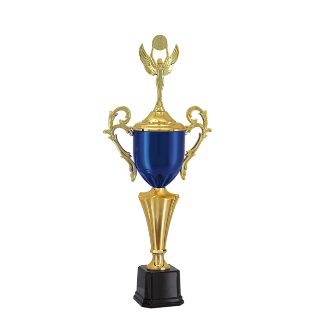 Imagem de TROFÉU TAÇA MÉDIO EM POLÍMERO METALIZADO - 70 CM - 402473-AZFA