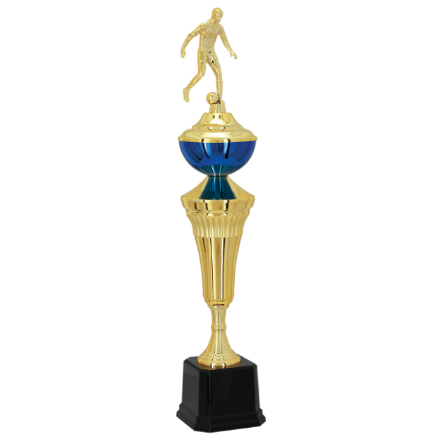 Imagem de TROFÉU MÉDIO EM POLÍMERO METALIZADO - 64 CM - 402481-AZE
