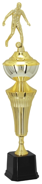 Imagem de TROFÉU MÉDIO EM POLÍMERO METALIZADO - 64 CM - 402481-PR