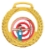 Imagem de MEDALHA PEQUENA METALIZADA NA COR DOURADA - 41000-AZ-D