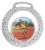 Imagem de MEDALHA PEQUENA METALIZADA NA COR PRATA - 41000-AZ-P