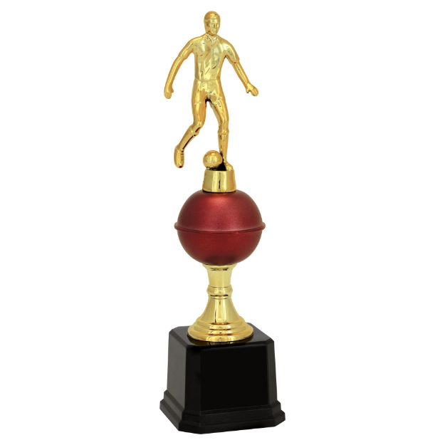 Imagem de TROFÉU PEQUENO EM POLÍMERO METALIZADO - 30 CM - 501082-VM