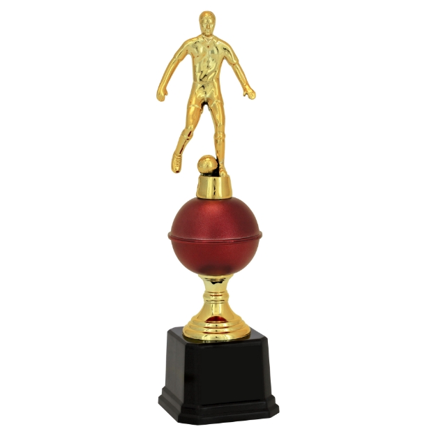 Imagem de TROFÉU PEQUENO EM POLÍMERO METALIZADO - 28 CM - 501083-VM