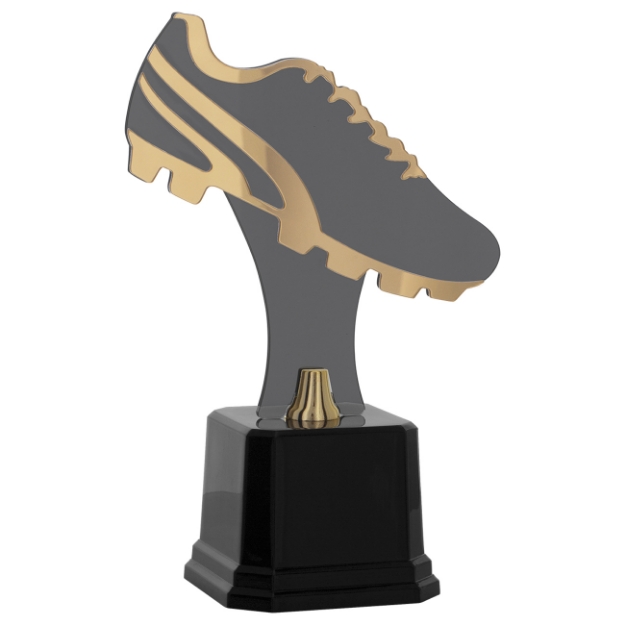 Imagem de TROFÉU CHUTEIRA DE FUTEBOL DE CAMPO EM ACRÍLICO -502010-DO