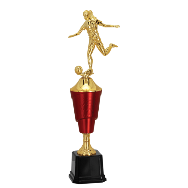 Imagem de TROFÉU PEQUENO EM POLÍMERO METALIZADO - 42 CM - 502252-VMFA