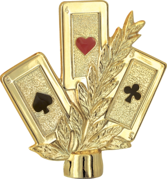 Imagem de FIGURA BARALHO ESMALTADO BR-DOE-030 - 9,20 CM