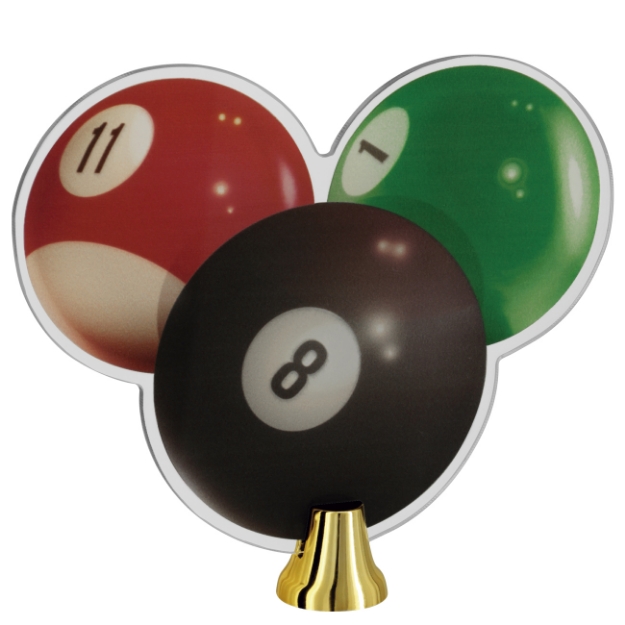 Imagem de FIGURA ACRILICO SINUCA / SNOOKER FAC-033  - 12,50 CM