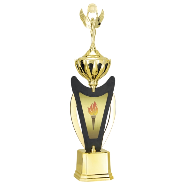 Imagem de TROFÉU COM PLACA DE MDF PERSONALIZÁVEL - PLM-151-DPT-TC