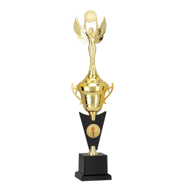 Imagem de TROFÉU COM PLACA DE MDF PERSONALIZÁVEL - PLM-182-TC