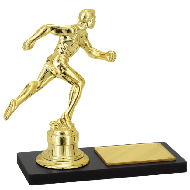 Imagem de TROFÉU PARA PREMIAÇÃO DE ATLETISMO COM BASE DE MDF 