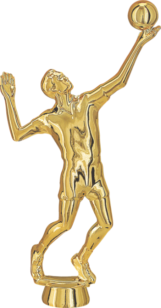 Imagem de FIGURA JOGADOR DE VOLEI VL-DO - 17 CM