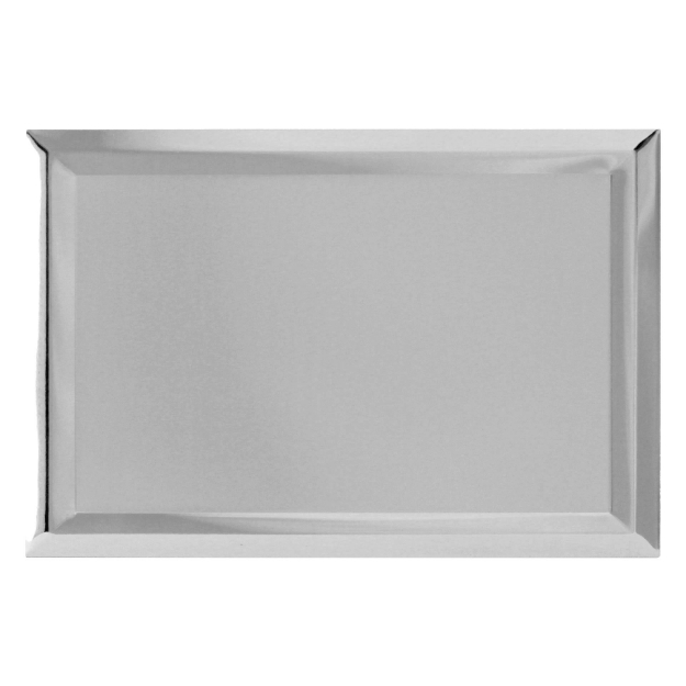Imagem de PLACA DE HOMENAGEM DE ALUMÍNIO NA COR PRATA COM BORDAS EM ALTO RELEVO - 20X15 CM - PL-PR-9320
