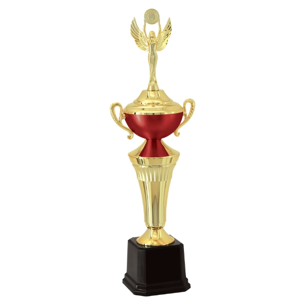 Imagem de TROFÉU MÉDIO TAÇA EM POLÍMERO METALIZADO - 56 CM - 401322-VMFA