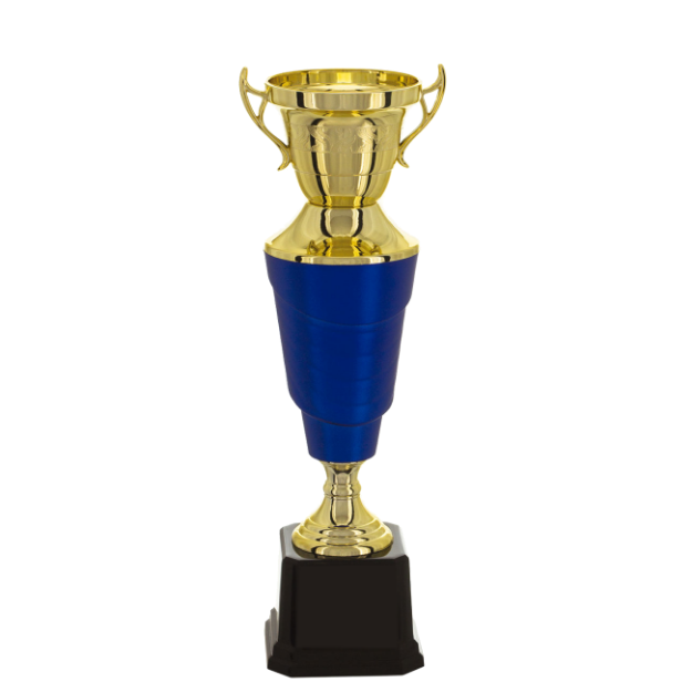 Imagem de TROFÉU MÉDIO TAÇA ABERTA EM POLÍMERO METALIZADO - 28 CM - 401875-AZFA