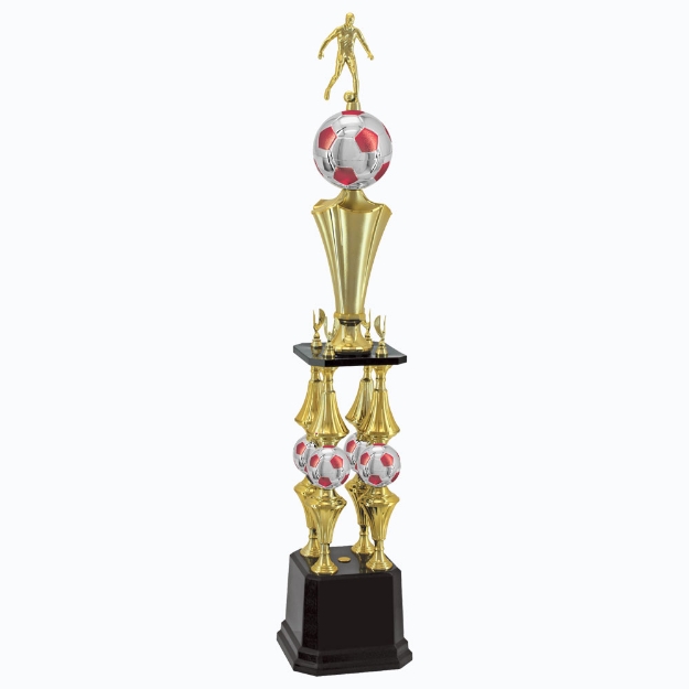 Imagem de TROFÉU GRANDE PARA FUTEBOL EM POLIMERO METALIZADO - 200473-VM