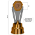 Imagem de TROFÉU COM PLACA DE ACRÍLICO E RAMO METÁLICO PARA PERSONALIZAÇÃO NA COR BRONZE - 502270-BZN