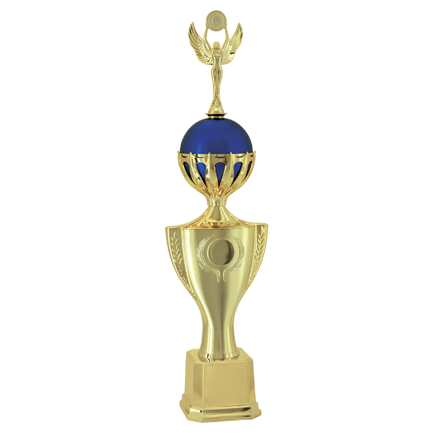 Imagem de TROFÉU MÉDIO EM POLÍMERO METALIZADO - 78 CM - 401311-AZFA