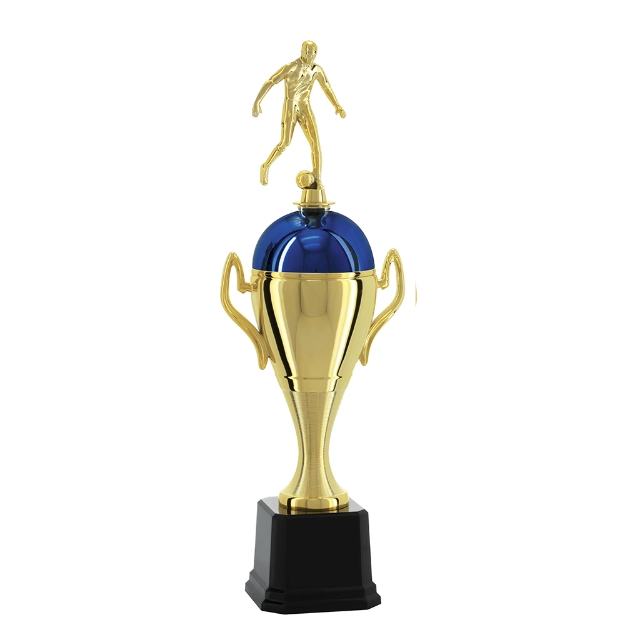 Imagem de TROFÉU MÉDIO TAÇA EM POLÍMERO METALIZADO - 55 CM - 401662-AZE