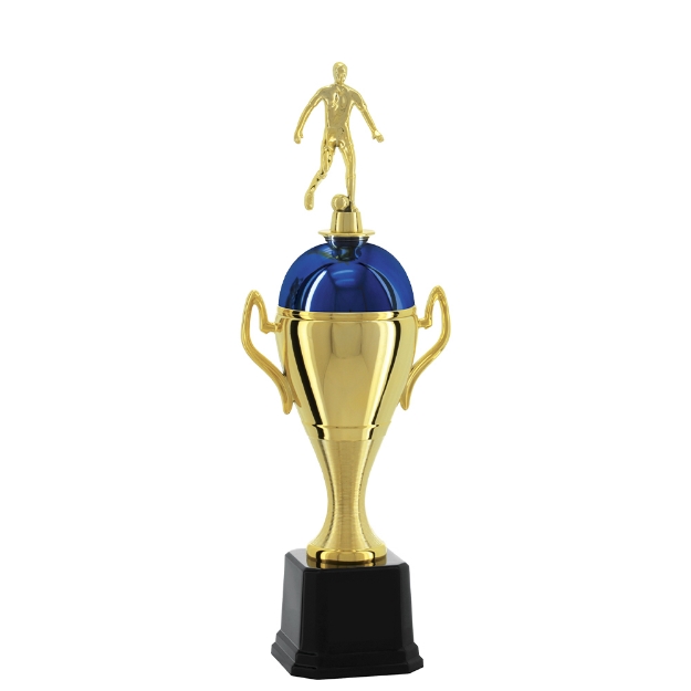Imagem de TROFÉU MÉDIO TAÇA EM POLÍMERO METALIZADO - 44 CM - 401663-AZE