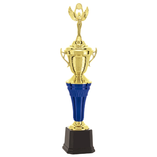 Imagem de TROFÉU MÉDIO TAÇA EM POLÍMERO METALIZADO - 68 CM - 401851-AZE