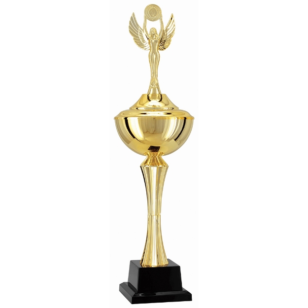 Imagem de TROFÉU MÉDIO TAÇA EM POLÍMERO METALIZADO - 52 CM - 402301-DO