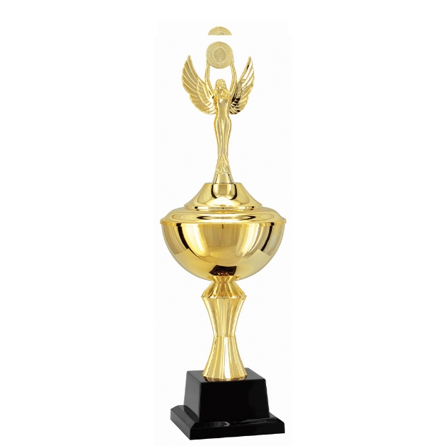 Imagem de TROFÉU MÉDIO TAÇA EM POLÍMERO METALIZADO - 44 CM - 402303-DO