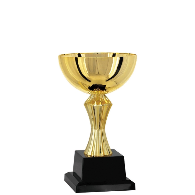 Imagem de TROFÉU MÉDIO TAÇA ABERTA EM POLÍMERO METALIZADO - 24 CM - 402307-DO