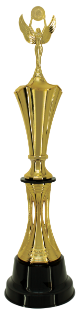 Imagem de TROFÉU MÉDIO EM POLÍMERO METALIZADO - 81 CM - 301142-DO