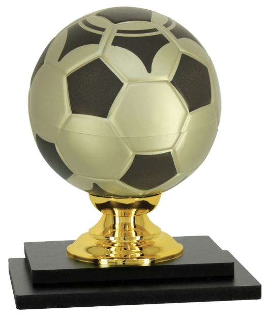 Imagem de TROFÉU PARA PREMIAÇÃO DE FUTEBOL COM BASE DE MDF E BOLA