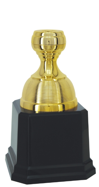 Imagem de TROFÉU BASE EM POLÍMERO - COLOQUE QUALQUER ESTATUETA - 24 CM - 600612-DO