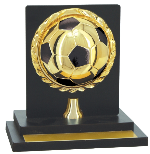 Imagem de TROFÉU PARA PREMIAÇÃO DE FUTEBOL COM BASE DE MDF E BOLA - PLM-750-DOPT
