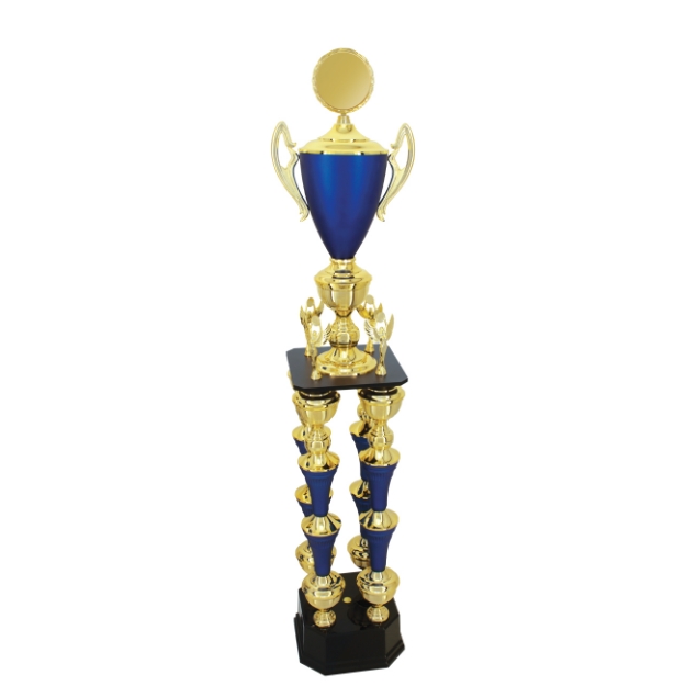 Imagem de TROFÉU GRANDE EM POLIMERO METALIZADO - 200902-AZFA